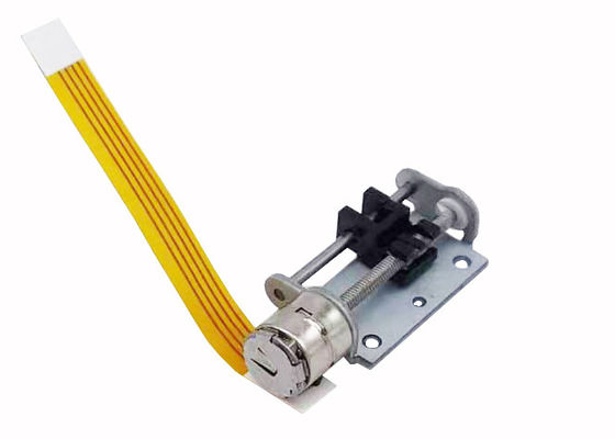 2 phases Weight 4 g  Permanent Magnet 8mm Micro Slider Stepper Motor With Mounting Bracket