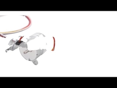 25 밀리미터 지름 15 도 스텝 각 스텝 모터 SM25-024-8135G