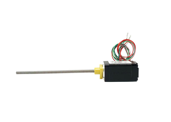 High performance 20mm (Nema 8) hybrid stepper motor, bipolar, 4-lead, ACME screw stroke selectable