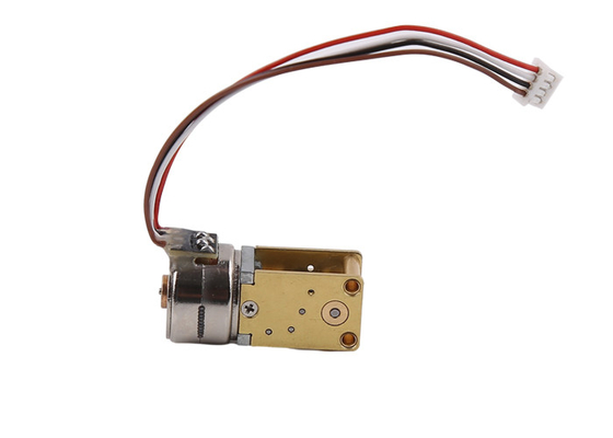 5VDC 8mm Length Output Worm Shaft Gearbox With 15mm Diameter PM Stepper Motor