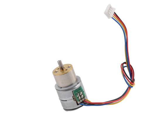4 Wire Dual Output Shaft Motor 20mm Geared DC Motor With Cylinder Gearbox