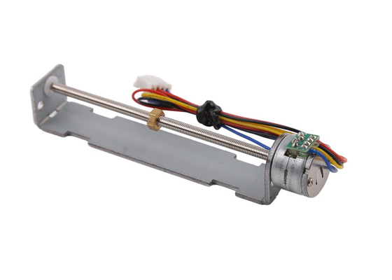 Small Size Slider Stepper Motor 15mm 8V Trapezoidal Screw With Hexagonal Nut Tr3*1P*2N Lead Screw