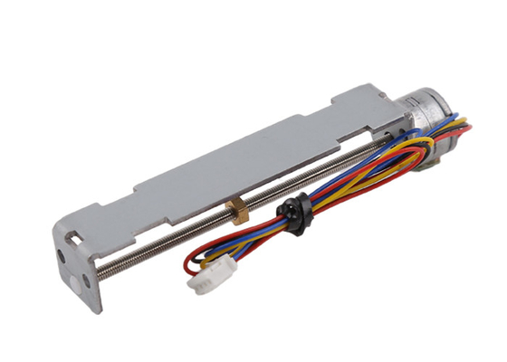 Small Size Slider Stepper Motor 15mm 8V Trapezoidal Screw With Hexagonal Nut Tr3*1P*2N Lead Screw