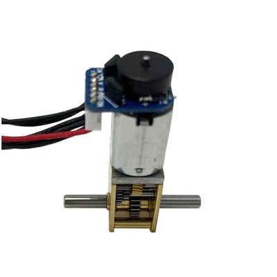 12 V Brush DC Gear Motor With Worm Gearbox for Electric Door Locks