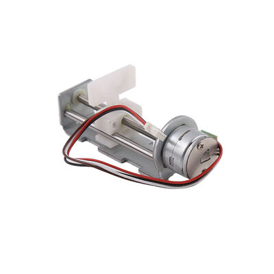 6V slider stepper motor 15mm diameter mini linear stepper motor with POM slider nut
