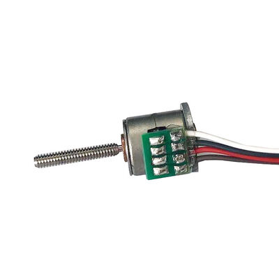 Micro 8mm Diameter 18 Degrees Step Angle Linear Stepper Motor With M2 Lead Screw
