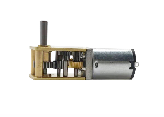 N20 Micro DC Brush Motor Horizontal Gear Reducer For Shared Bicycle Smart Lock、Safe Box、 Ad Equipment
