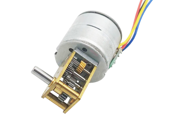 Output Shaft Customized 20mm Stepper Motor And Worm Gearbox