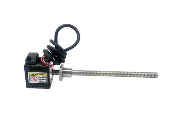 Nema 14 35mm Hybrid Ball Screw Stepper Motor 1.8° Step Angle Voltage 1.4 / 2.9V Current 1.5A，4 Lead Wires