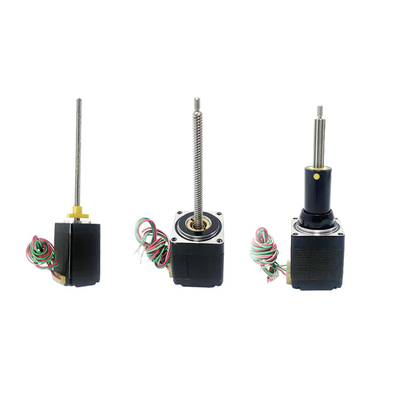 Nema 11 (28mm) 하이브리드 스텝 모터, 양극성, 4 납, ACME 리드 스크루, 저소음, 장수, 고성능.