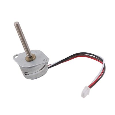15by micro steppr motor 2-phase 4-wire 18 degree permanent magnet stepping motor with spiral shaft