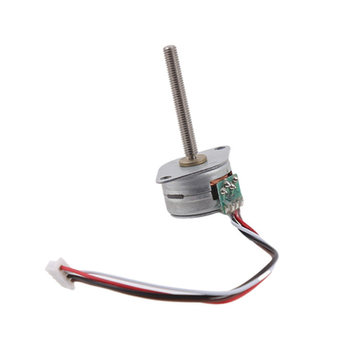 15by micro steppr motor 2-phase 4-wire 18 degree permanent magnet stepping motor with spiral shaft