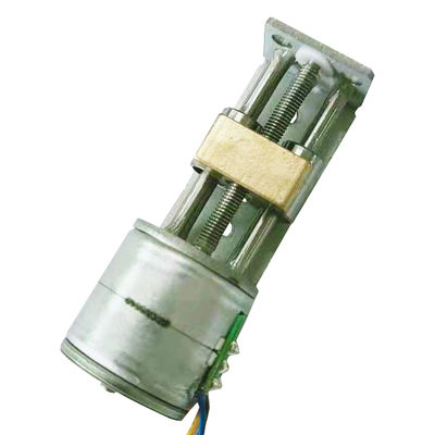 High Precision 4-wire 20mm Linear Stepper Motor with 1.5 kg Thrust for Precision Instruments