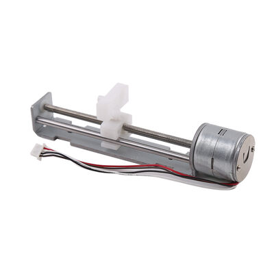 12VDC linear motor 20mm bracket motor 2-phase 4-wire slider stepper motor with plastic nut