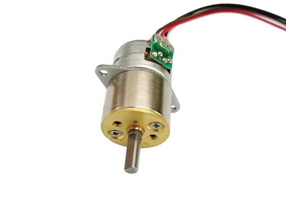 5V Bipolar Stepper Motor 15mm With Metal Gearbox Gear Ratio 10:1~350:1